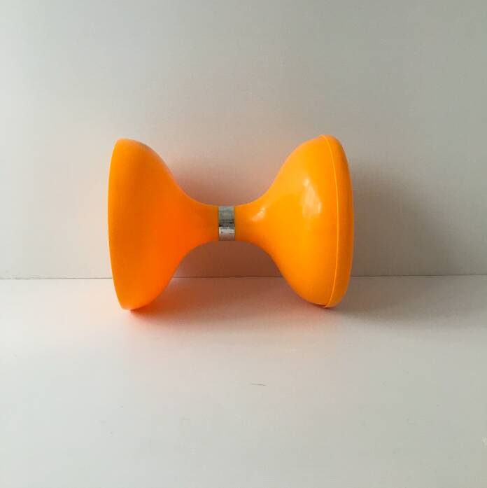 Tabouret orange diabolo Robur Sgarabello