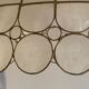 Suspension lampshade in mother-of-pearl 1950 vintage light fixture