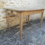 One drawer farm table