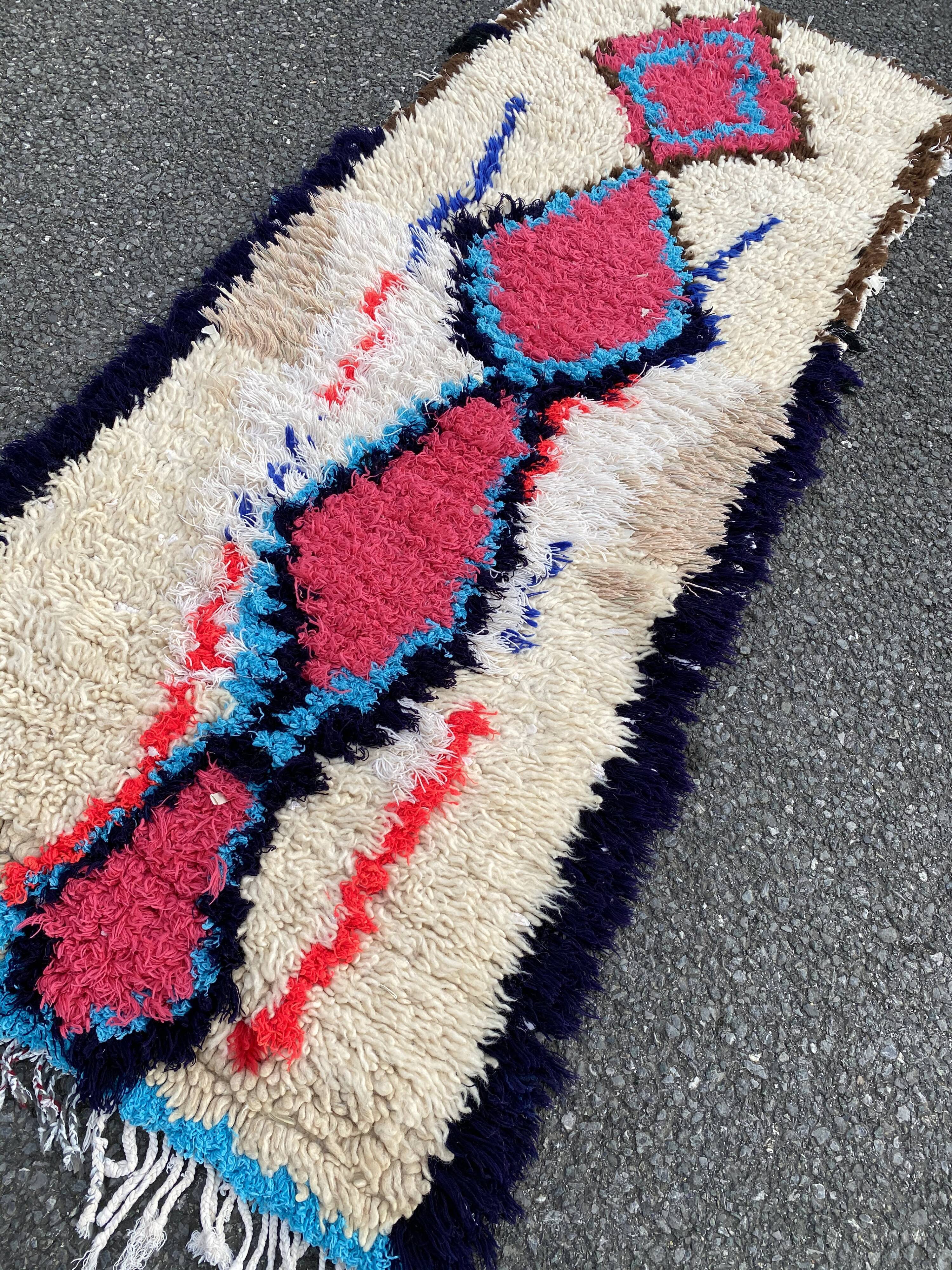 Azilal berber carpet 70x165 cm