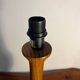 Pied de lampe en bois massif