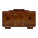 Art Deco Enfilade in walnut veneer - 1925-1939