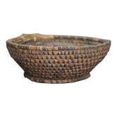 Coupe osier ancienne, bourgne paille et ronce, coupe tressé, campagne