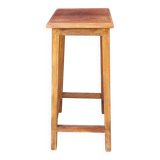 High wooden stool, workshop, vintage, 1950s