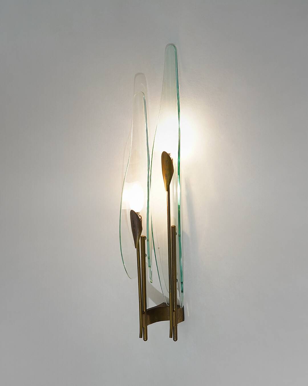 Wall lamp mod. 1461 by Max Ingrand, Fontana Arte, 1960s