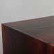 Large wall-mounted sideboard in Rio rosewood from the 1960s