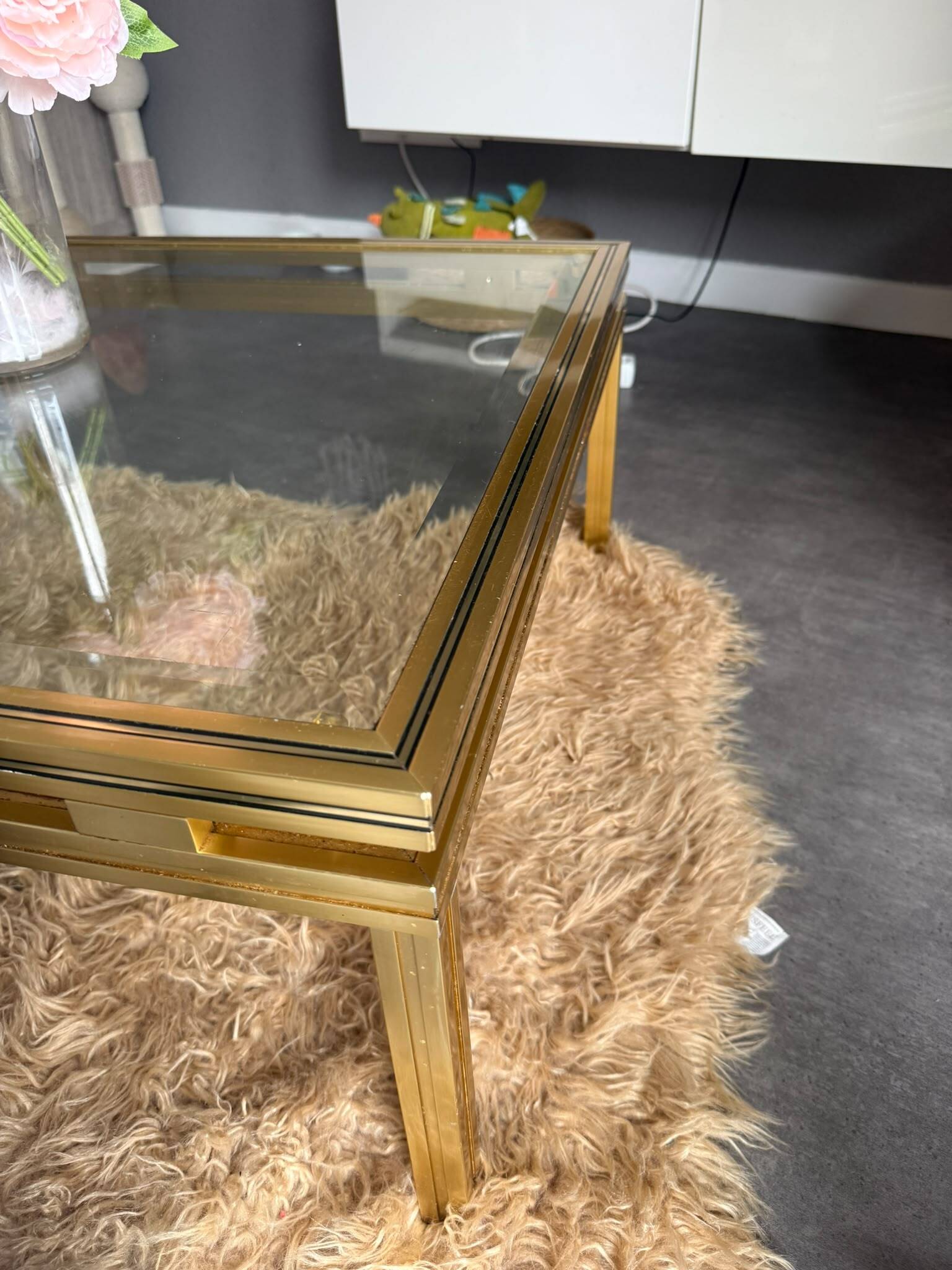 Table basse pierre vandel