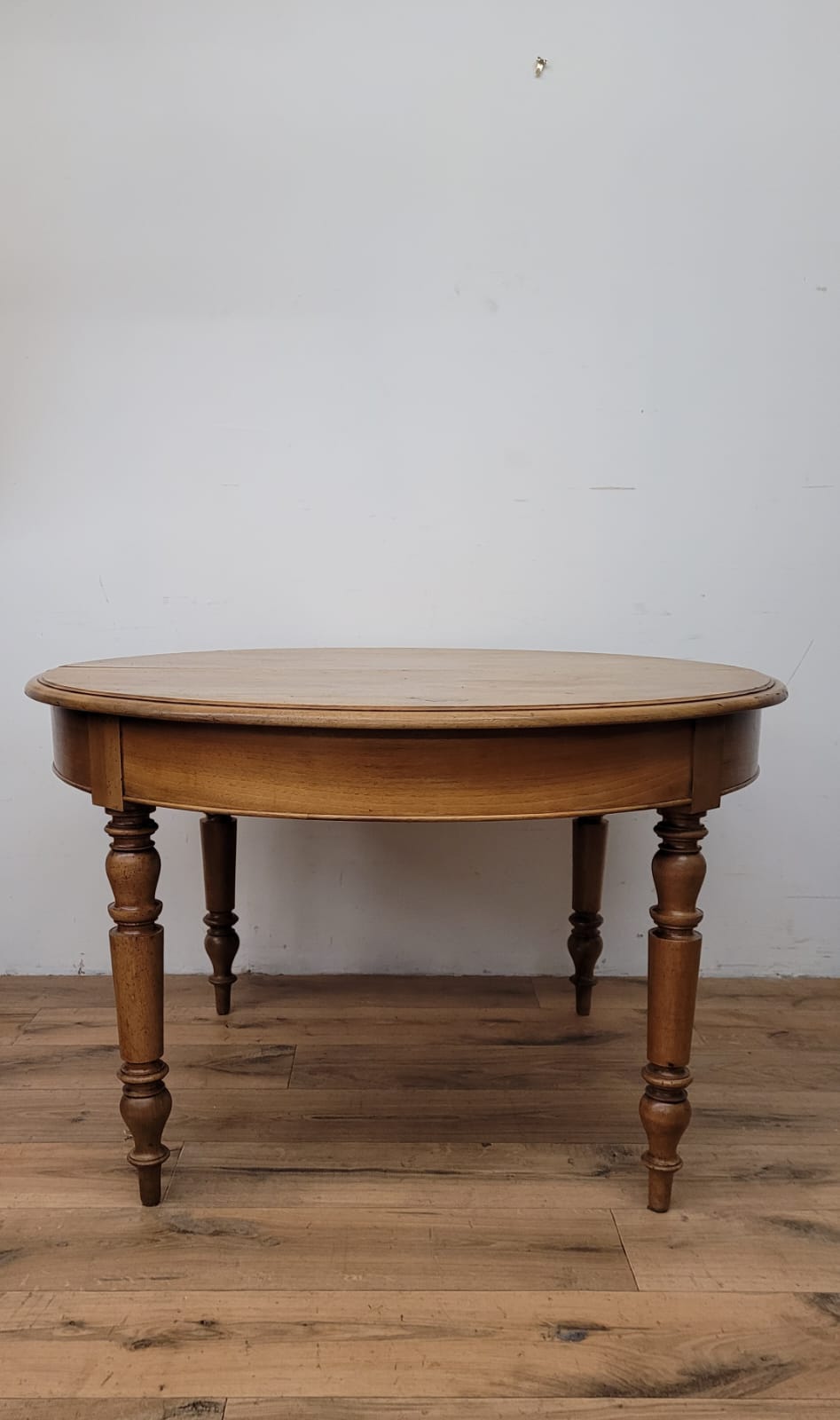 Wooden round table