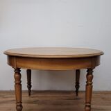 Wooden round table