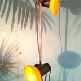 Lampadaire 2 spots 1980s