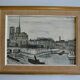 Notre Dame de Paris by Bernard Buffet 1957 framed art print