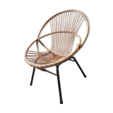Rattan armchair