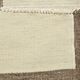 6x9 Cream & Brown Contemporary Vintage Kilim Rug, 184x282Cm