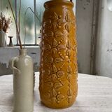 Vase jaune ocre Scheurich Germany