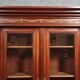 Rare Empire style mahogany and gilt bronze bookcase circa 1880