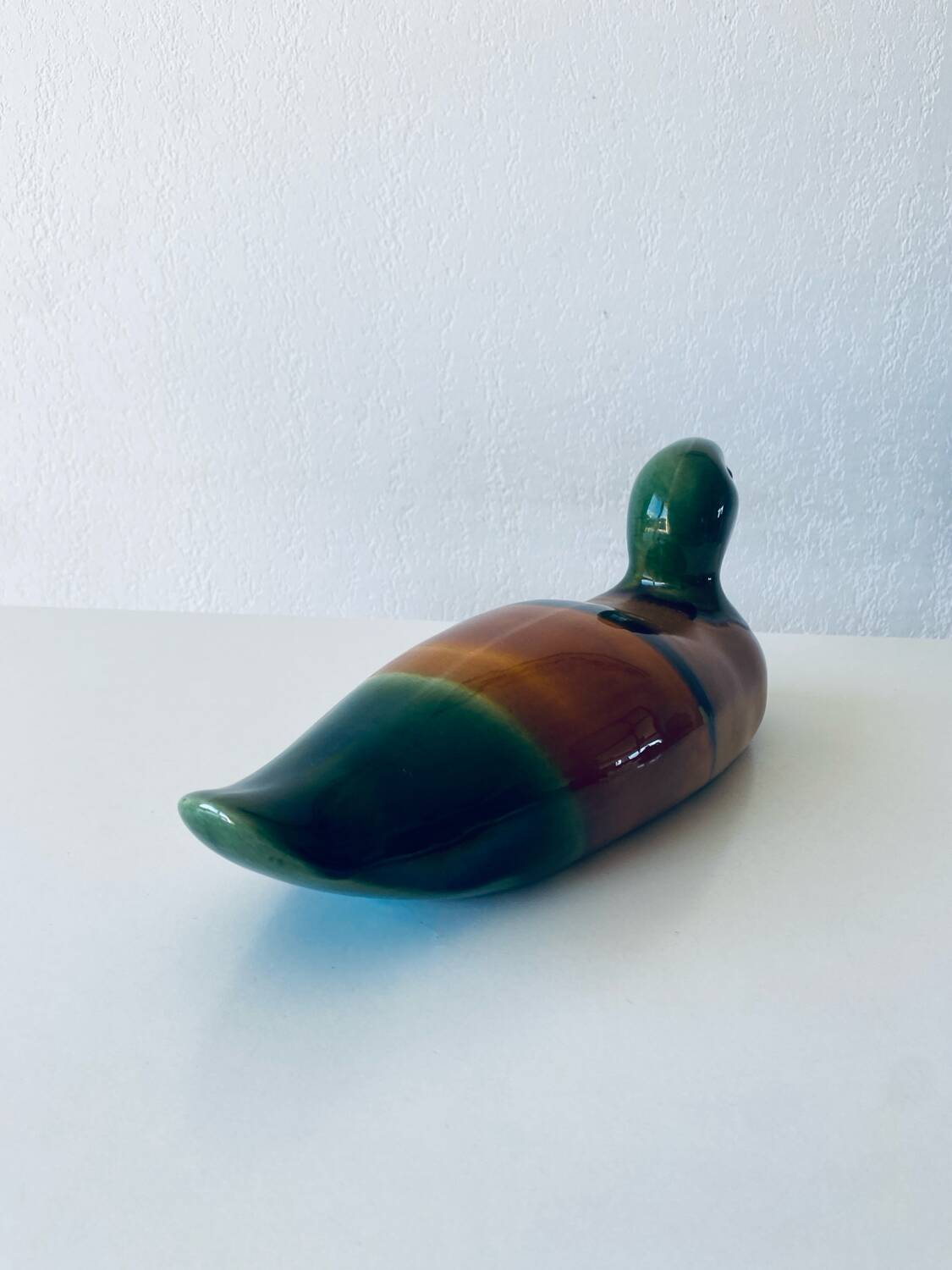 Large ceramic duck