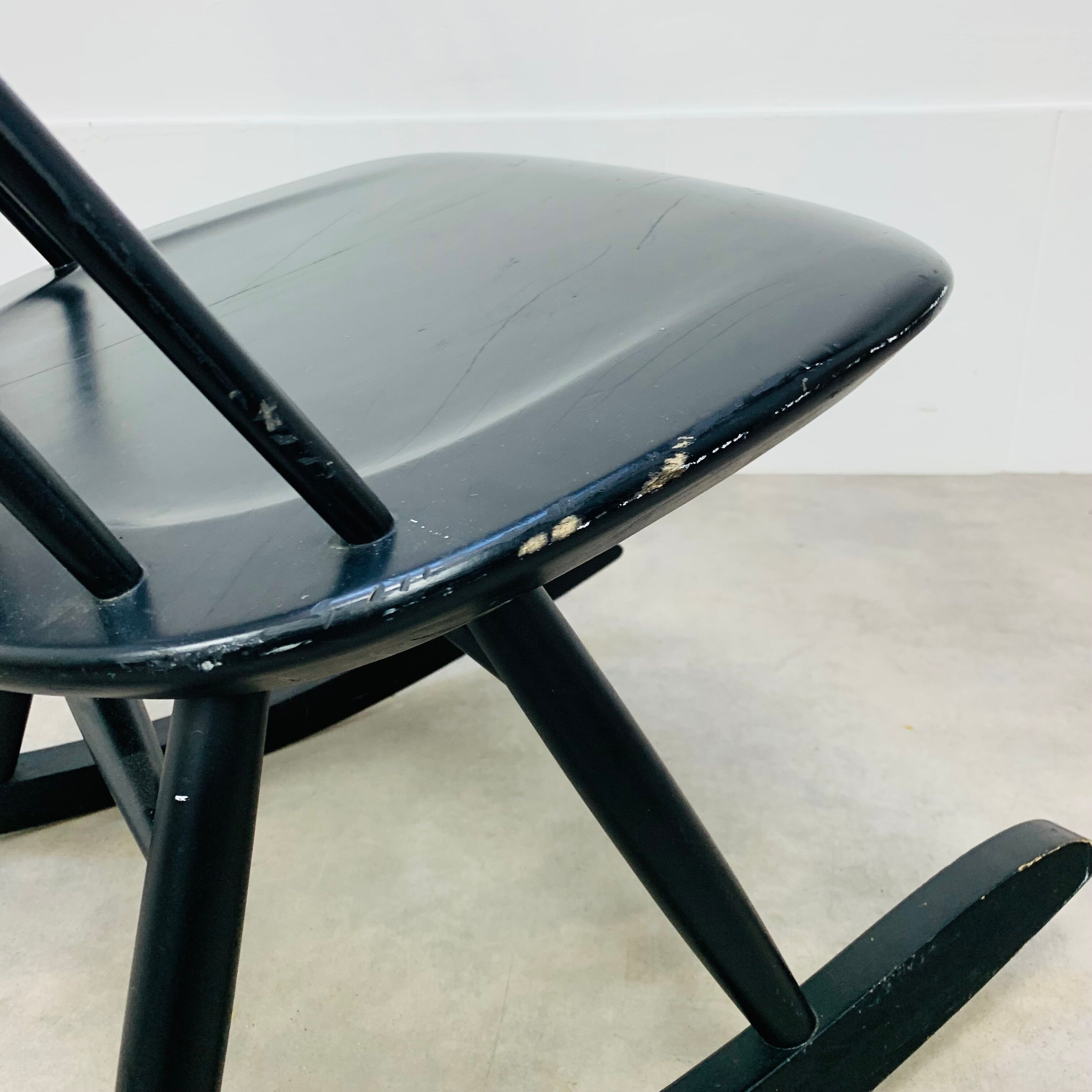 Rocking Chair Mademoiselle by Ilmari Tapiovaara 60s