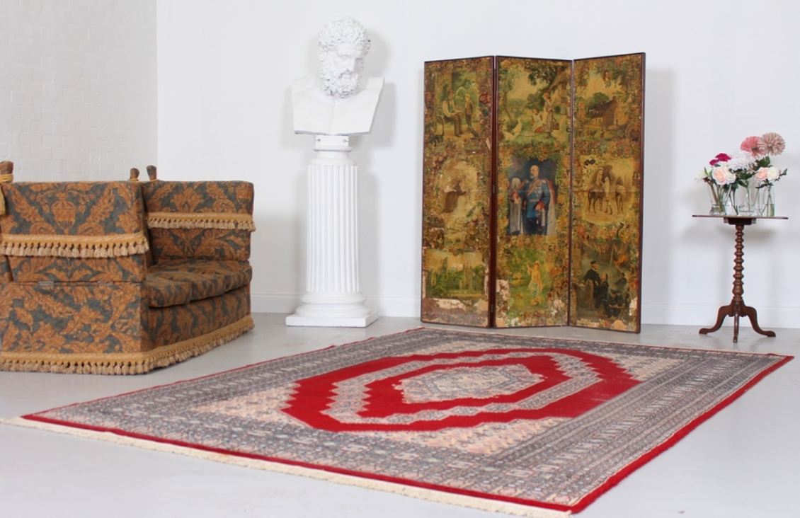 Turkish Persian carpet Turkman wool bokhara 324x218