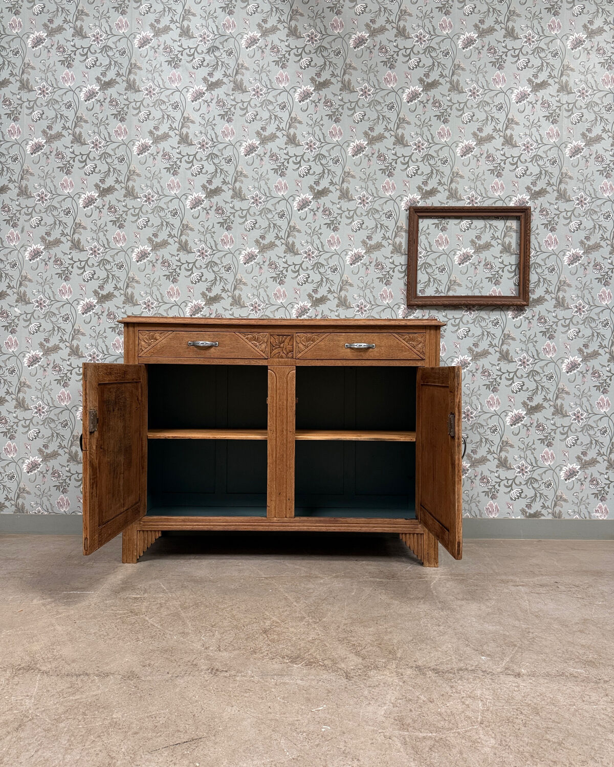 Art Deco oak grand buffet