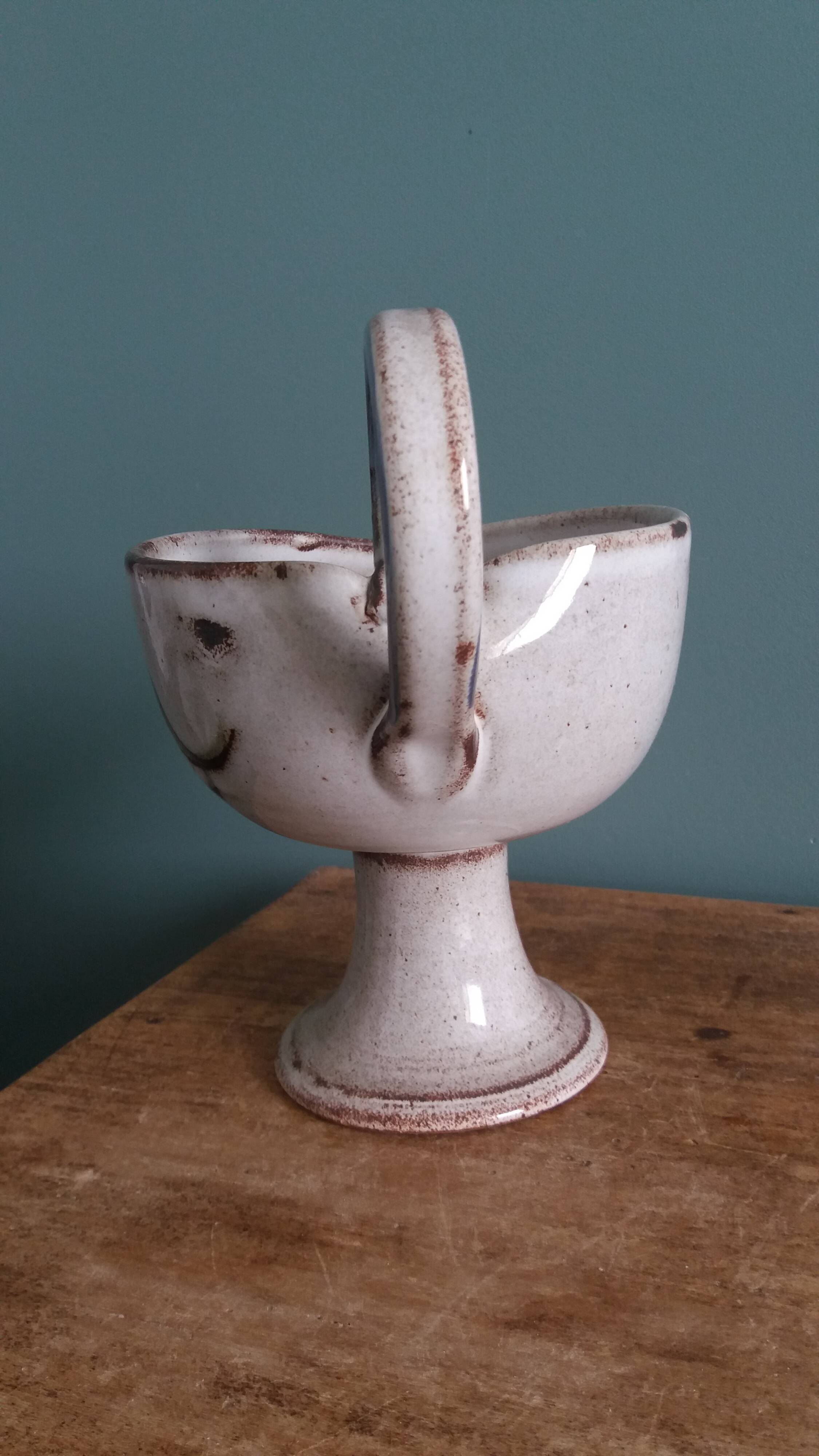 Candle holder signed Natoli from Vallauris
