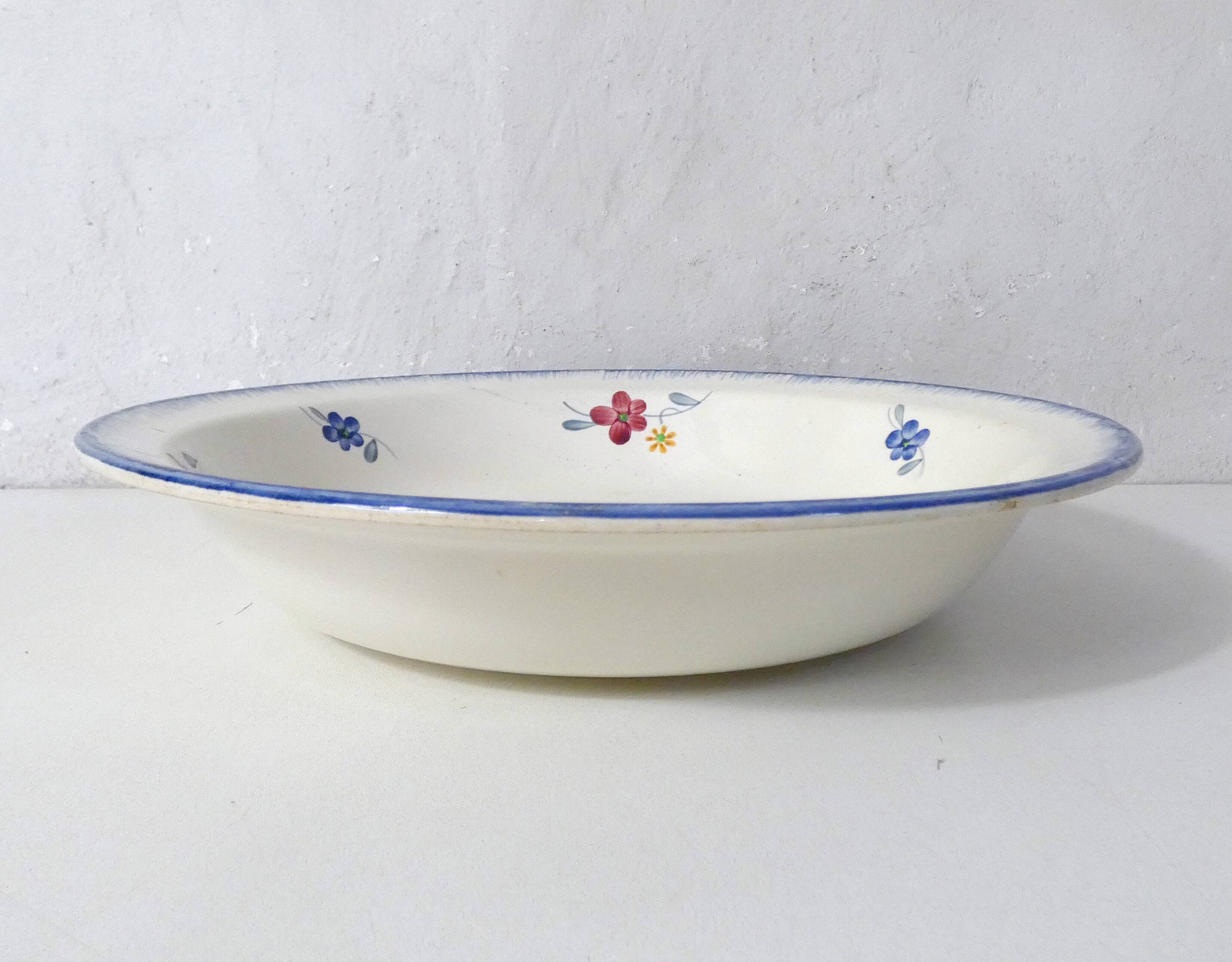 old Digoin Mary Lou deep salad bowl