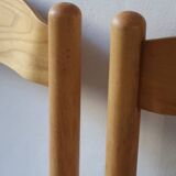 4 vintage straw chairs