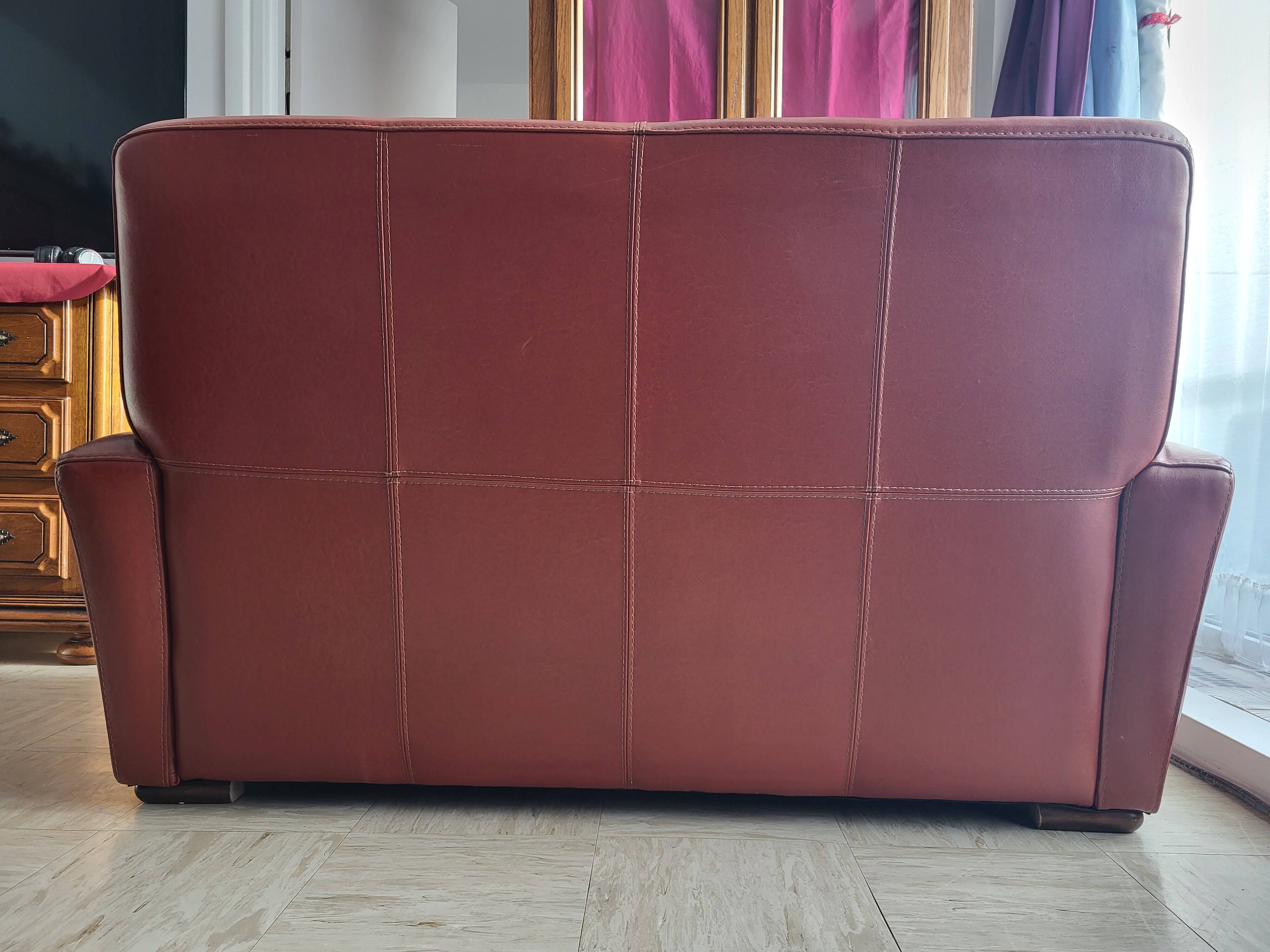 Canapé véritable cuir