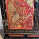 Lacquered Cabinet with Chinese Decorations, France, Art Deco, circa 1940