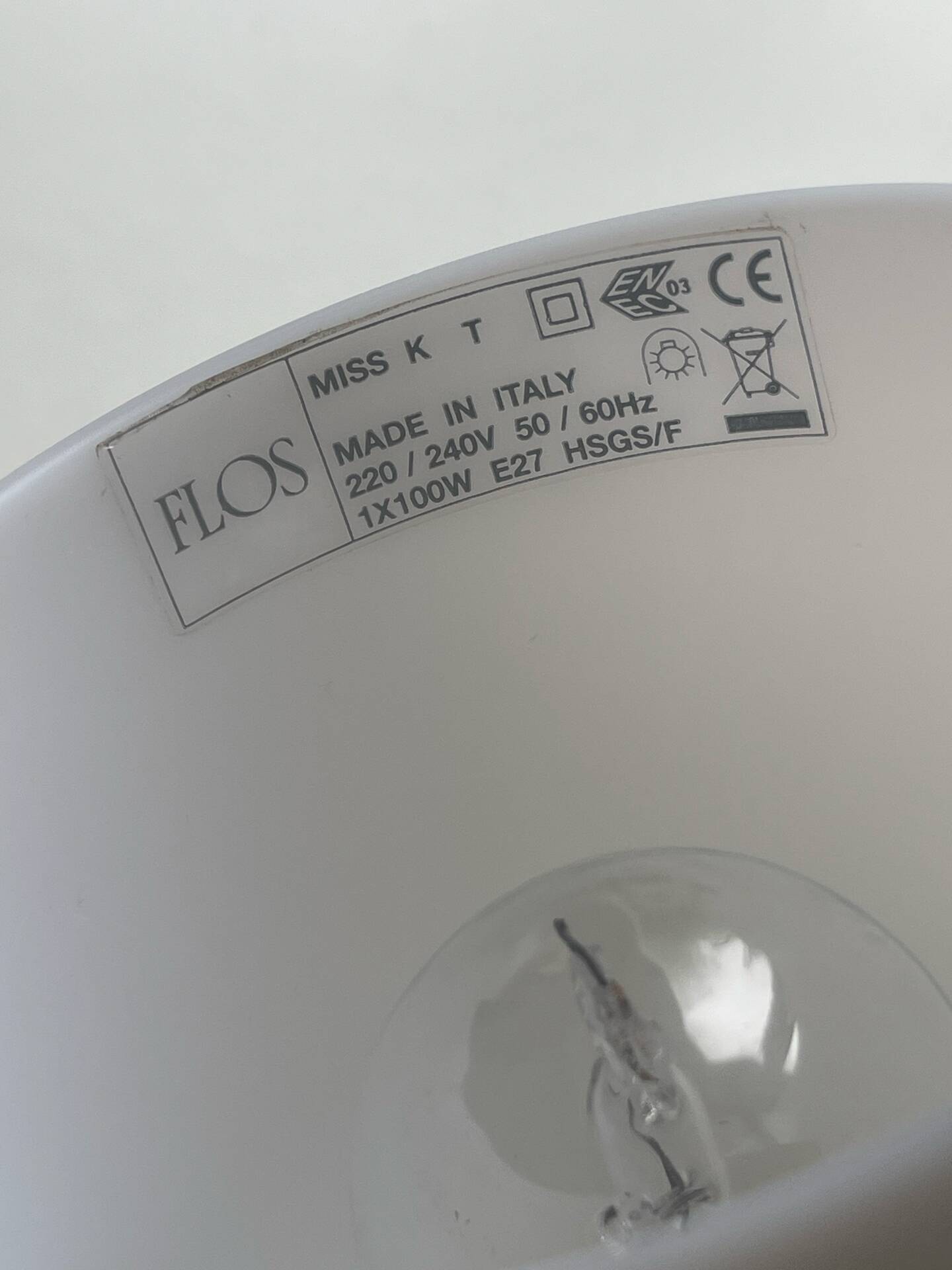 Lampe Miss K by Flos.