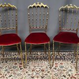 Chiavari. Set - designer chair in Napoleon III style.