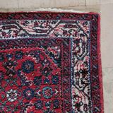 Hand-knotted wool Persian hallway rug