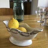 Gravy boat en faience Clairefontaine