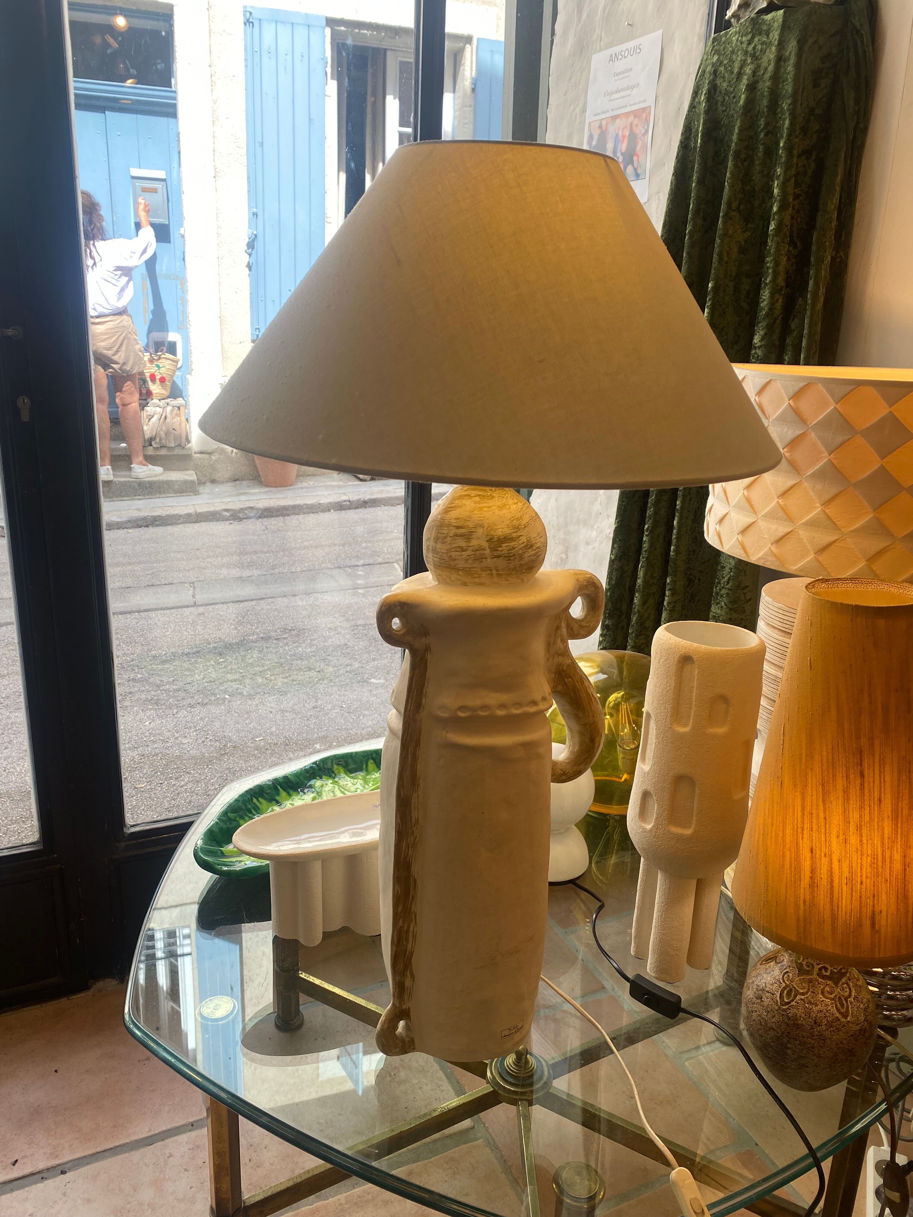 Ceramic lamp Pierre Casenove