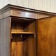 Armoire dressing anglaise en acajou 19ème