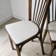 Set of 4 Baumann chairs model no. 153 – solid beech and faux leather – 1960s