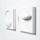XL Sculptural Wall Lamps- Space Age 60's