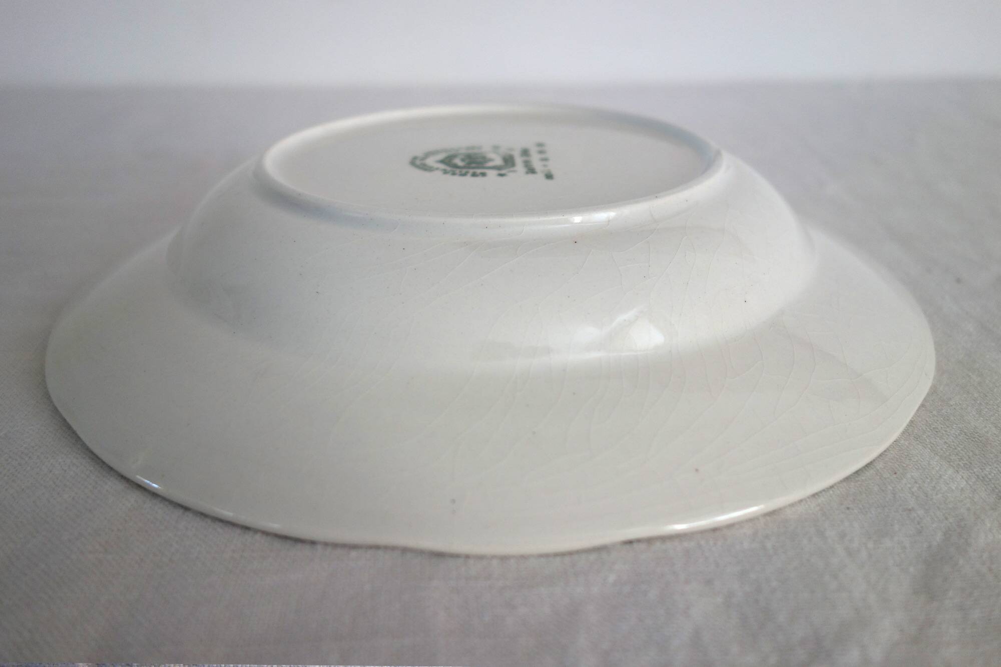 7 deep plates Fine Ware earthenware