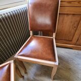 Set of 2 chic vintage chairs