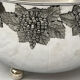 Vintage Italian Silver-Coloured Champagne Bath on Ball Feet