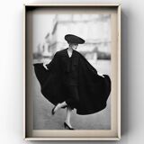 Richard Avedon | Harpers Bazaar 1950 paris street shoot