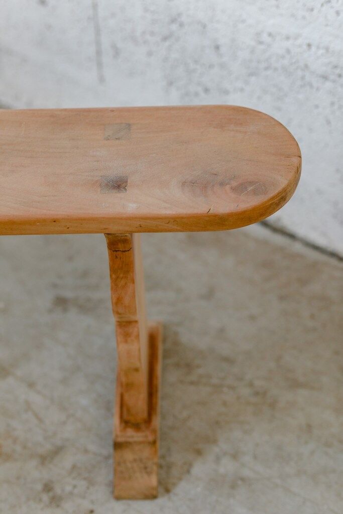 Antique wooden bench