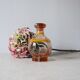 Pink vintage liquor decanter
