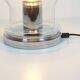 Vintage 1970s glass 'mushroom' table lamp by Cosack