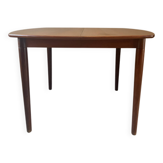 Scandinavian extendable teak dining table by alf aarseth
