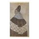 Painted canvas depicting an elegant, contemporary work