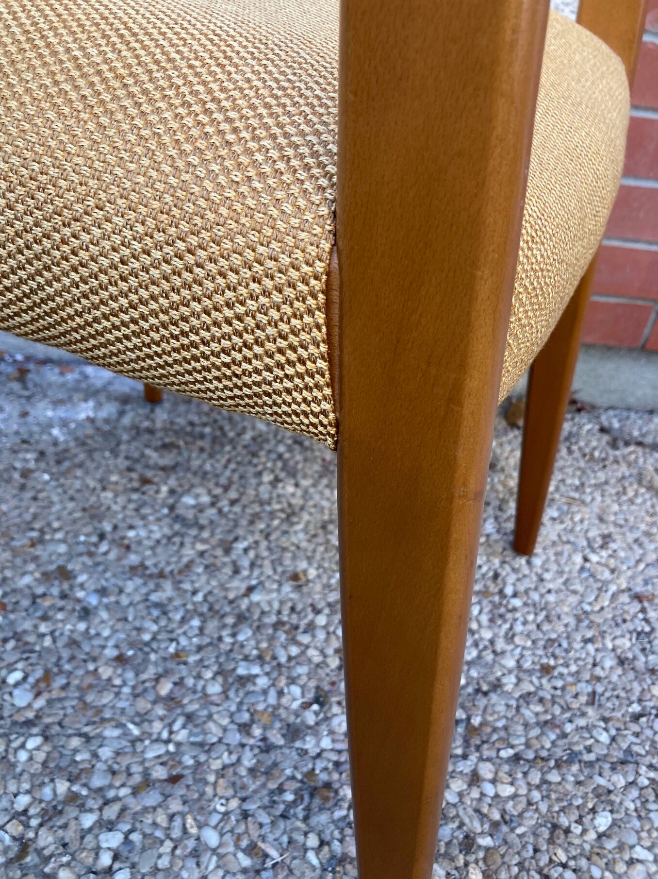 Set of 6 vintage Scandinavian chairs