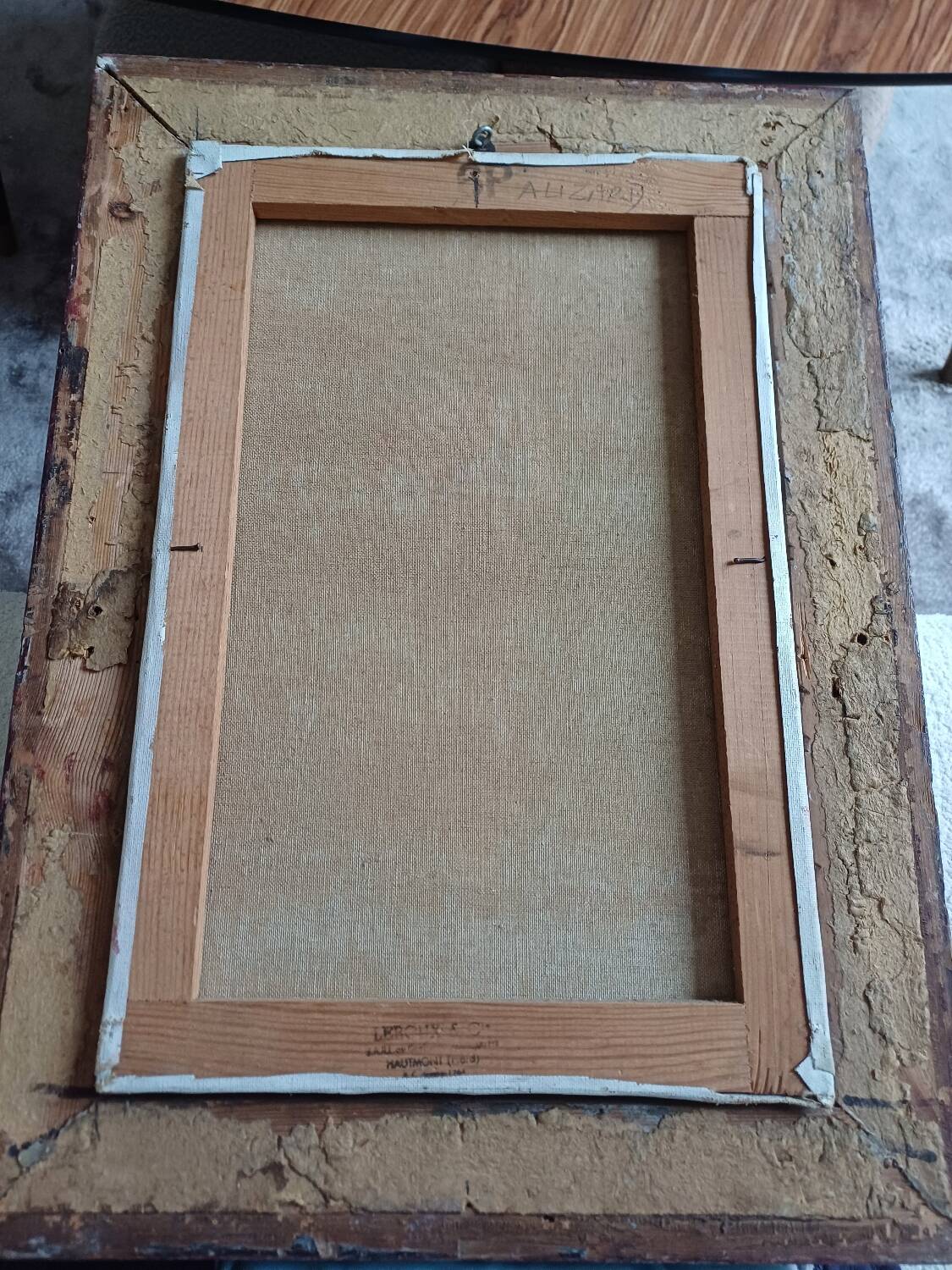 Still life painting signed Alizard