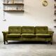 Velvet Sofa, Denmark, 1960s, Mid-C, Vintage