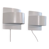 Pair of Scandinavian wall lights by Peter Celsing, 1970s