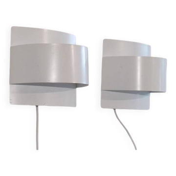 Pair of Scandinavian wall lights by Peter Celsing, 1970s